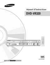 Samsung DVD-VR320 Manuel utilisateur
