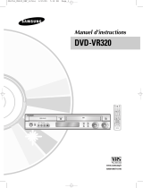 Samsung DVD-VR320 Manuel utilisateur