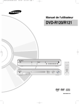 Samsung DVD-R120 Manuel utilisateur