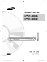 Samsung DVD-SH830 Le manuel du propriétaire