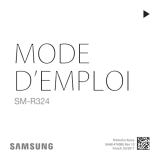 Samsung SM-R324 Manuel utilisateur