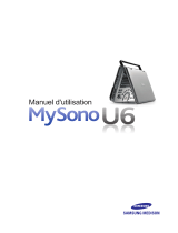 Samsung MYSONO U6 Manuel utilisateur