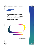 Samsung 240MP Le manuel du propriétaire