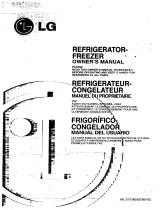 LG GR-313SLF Le manuel du propriétaire