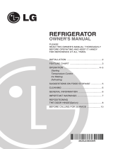 LG GR-141SLQ Le manuel du propriétaire