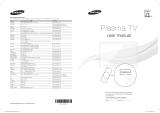 Samsung PS43E490B1W Guide de démarrage rapide