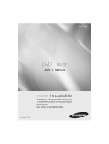 Samsung DVD-P191 Manuel utilisateur