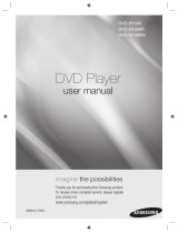 Samsung DVD-H1080 Manuel utilisateur