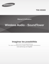Samsung TW-H5500 Manuel utilisateur