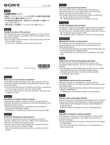 Sony ILCE-7M2 Le manuel du propriétaire