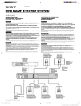 Sony HTR-210SS Guide d'installation