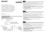 Sony BDV-EF200 Guide d'installation