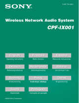 Sony CPF-IX001 Le manuel du propriétaire