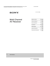Sony STR-DN1030 Mode d'emploi