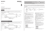 Sony MHC-V21D Une information important
