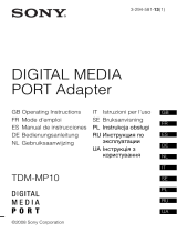 Sony TDM-MP10 Manuel utilisateur