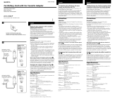 Sony DCC-E34CP Mode d'emploi