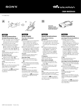 Sony CKM-NWS630 Le manuel du propriétaire