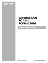 Sony PCWA-C300S Guide de démarrage rapide