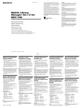 Sony MEX-1HD Le manuel du propriétaire