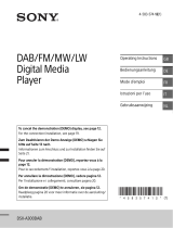 Sony DSX-A300DAB Le manuel du propriétaire
