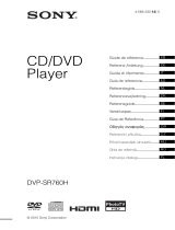 Sony DVP-SR760H Guide de référence