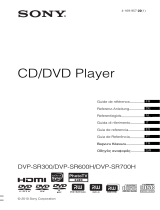 Sony DVP-SR300 Le manuel du propriétaire