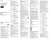 Manual del Usuario Sony FDR-X3000 Mode d'emploi