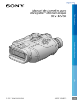 Sony DEV-5 Le manuel du propriétaire