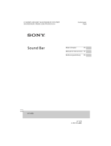Sony HT-NT3 Le manuel du propriétaire