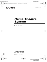 Sony HT-DDW780 Mode d'emploi