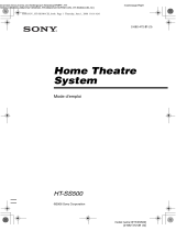 Sony HT-SS500 Mode d'emploi