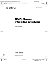 Sony HTP-36SS Mode d'emploi