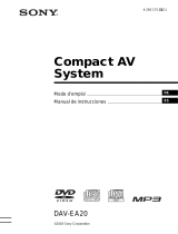 Sony DAV-EA20 Mode d'emploi