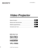 Sony BRAVIA VPL-VW60 Le manuel du propriétaire