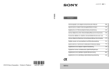 Sony NEX-6 Le manuel du propriétaire