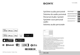 Sony SRS-X99 Le manuel du propriétaire