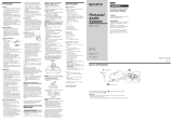 Sony ZS-X1 Mode d'emploi