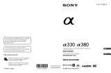 Sony ALPHA 380 Le manuel du propriétaire