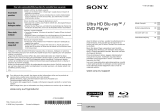 Sony UBP-X500 Le manuel du propriétaire