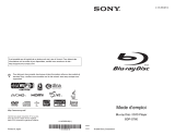Sony BDP-S760 Le manuel du propriétaire