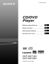 Sony DVP-NS718H Le manuel du propriétaire