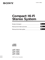 Sony LBT-XB6 Mode d'emploi