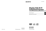 Sony DHC-AZ55D Manuel utilisateur