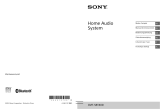 Sony CMT-SBT40D Le manuel du propriétaire