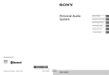 Sony CMT-X3CD Le manuel du propriétaire