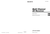 Sony STR-DA1200ES Manuel utilisateur