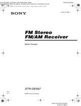 Sony STR-DE597 Mode d'emploi
