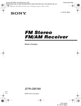 Sony STR-DB795 Mode d'emploi