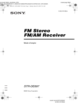 Sony STR-DE697 Mode d'emploi